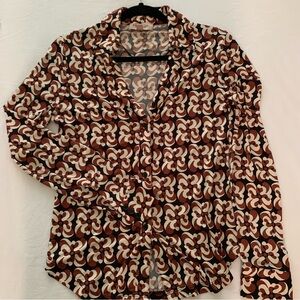 Philosophy beautiful blouse, long sleeve, size small. Never worn.
